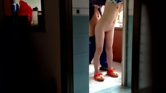 Chinese MILF in the Kitchen (to Begin).MP4
