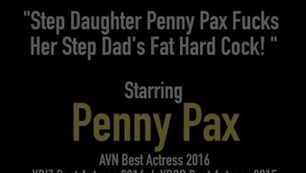 Step Daughter Penny Pax Fucks Her Step Dad's Fat Hard Cock!