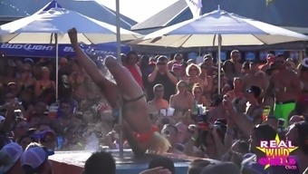 Wet Nude Sluts Pool Party at KEY WEST Fantasy Fest