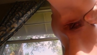 Teen Anal Fisting At The Window