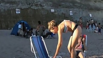 Amateur Public Nudity At Kappa Beach Part 1