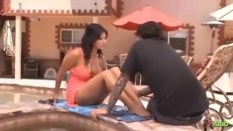 SUNNY LEONE Hot Romance with her husband..L