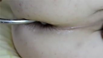 Anal Hook: Solo Male Toy Masturbation Extreme Asshole Closeup Of Anus