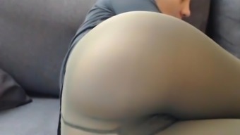 Ass in the tights!