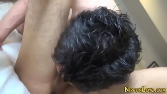 japanese twinks give head penis