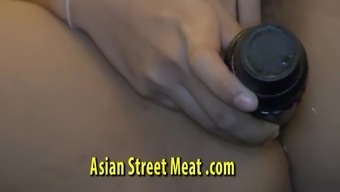 Self Lubricating Asian Rectum
