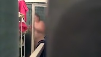 Mother in waw BBW shower compilation