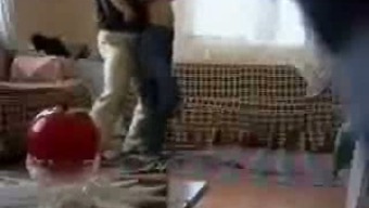 Arabic girl is fucked by neighbor spy cam video