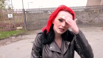 Jasmine James is an unforgettable British whore with red hair