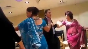 Sexy nepali aunty dancing in party