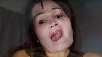 Thai Aunt with Big Tits and Wet Pussy