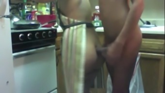 HOT FUCK #204 Doggystyle while she's cooking Dinner (MILF)