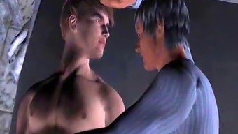 Two 3D cartoon hunks having a sixty nine before some anal sex