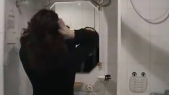 Horny Cheating Wife sucking her Young Lover in the shower 