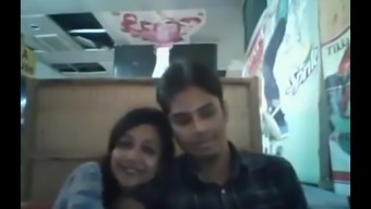 Bangladeshi BF&amp; GF in diners 1- complete hotcamgirls . in