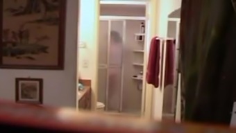 Roomies Takes Turns In The Shower Hidden Cam Clip 1