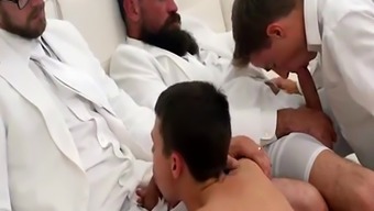 Gay small boy arab and teen boys sex feasts Elders Garrett and  Xander