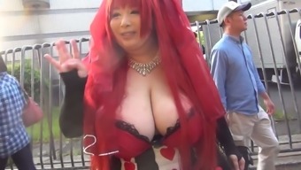 Japanese Girl With Massive Tits (Part 1)