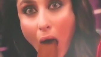 Kareena Kapoor Loves Licking Suckin her Chocolate Ice Lolly 
