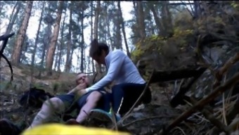 Teens Fuck In The Forest
