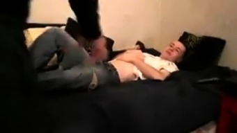 Handsome twink gets his juicy ass pumped full of cock
