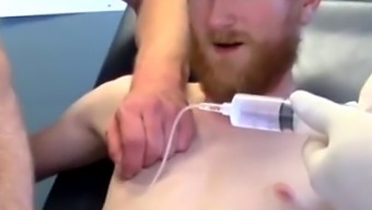 Hardcore african gay guy fisting first time First Time Saline Injectio