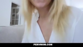 PervMom - Hot Stepmom Caresses And Sucks My Cock