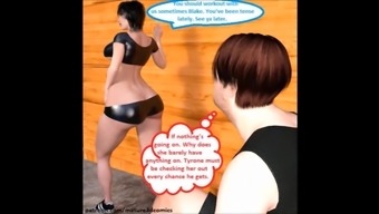 3D Comic: Hotwife Cuckolds Husband With Personal Trainer