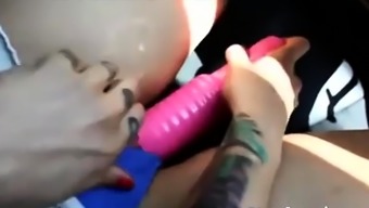 Orgasm in car while driving