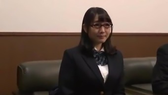 Asian Lesbian Schoolgirl Pussy Casts Spell on Teacher
