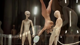 3D Aliens Are Fucking Horny!