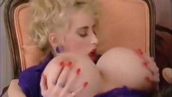 Wendy Whoppers huge selicone tits blonde