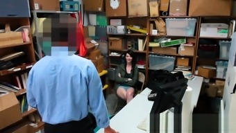 Teen Thief Alex Harper Gets Pounded In Office