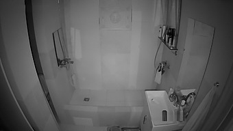 Hidden Voyeur From Shower Room