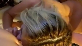 Hotwife getting fucked by 2 guys husband filming