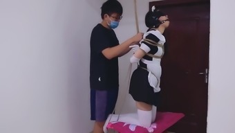 Chinese Maid Bondage and Punish