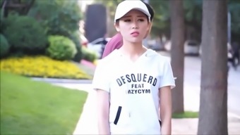 Sporty Chinese girl