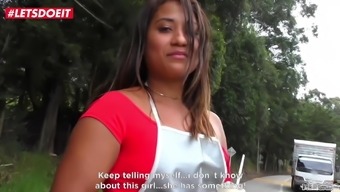 LETSDOEIT - Picked Up Latina Teen has Sex With Hot Stranger