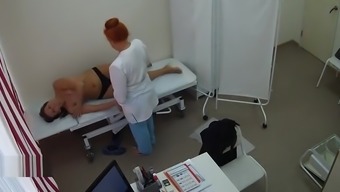 woman massage room