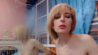 Skinny Russian Hot Lactating Webcam Show