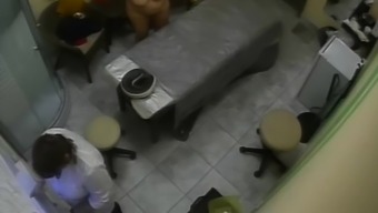 Sweet brunette pussy massage hidden cam