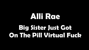 Alli Rae have a virtual sex
