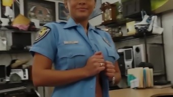 XXXPAWN - Latin Cop With Poor English Skills Sells Her Ass At Pawn Shop