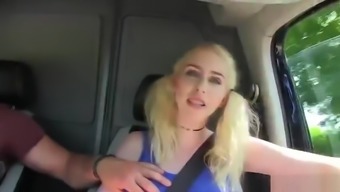 Grace rides with a stranger and fucks