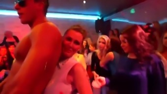 Peculiar girls get absolutely insane and naked at hardcore party