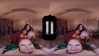 Angel Wicky & Valentina Nappi & Zazie Skymm in Hocus Pocus A XXX Parody - VRCosplayX