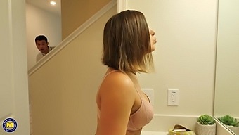 Taboo home sex with super hot mothers