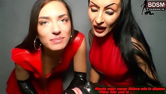 Double anal fisting from german bdsm femdom