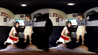 Rena Aoi & Rika Mari in Rena Aoi & Rika Mari Secret Sex in a Karaoke Box - CasanovA