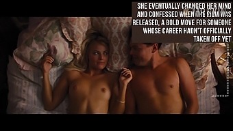 Naked Margot Robbie is one sexy passionate kisser with a hot body